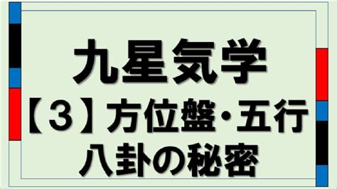 方位盤|九星気学の基本理解：方位盤、五行説、八卦の秘密解。